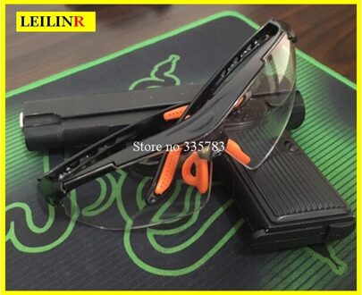 2Pcs Veiligheidsbril Wind Stofdicht Beschermende Bril Wandelen Fietsen Cs Gaming Ogen Protector Transparante Glazen