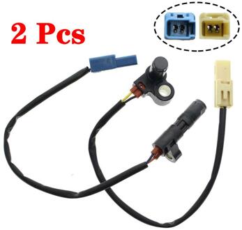 2Pcs Versnellingsbak Output Input Snelheidssensor Past Voor Lkswagen Kever 09M927321B 09G927321B