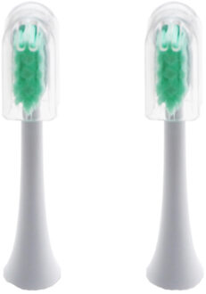 2Pcs Vervanging Diepe Reiniging Opzetborstels Voor Xiaomi Mijia Soocare X1 X3 Sonic W-Vormige Borstel Hoofd Voor soocas X3 X1 X5