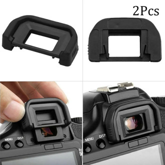 2pcs Viewfinder Eyepiece Eyecup Protective Cover for Canon EOS 600D 500D 300D 100% brand new and high quality