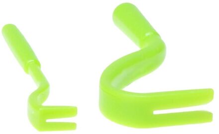 2pcs Vlooien Luizen Teek Haak Tool Remover Twister Remover Haak Tool Human Hond Kat Huisdier Kam Gereedschappen Huisdier Producten groen