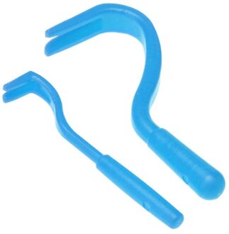 2Pcs Vlooien Luizen Tick Twister Haak Tool Hond Kat Huisdier Schoner Dierbenodigdheden Tick Remover Tool Hond Kat Huisdier kam Gereedschap Blauw