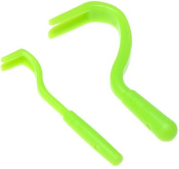 2Pcs Vlooien Luizen Tick Twister Haak Tool Hond Kat Huisdier Schoner Dierbenodigdheden Tick Remover Tool Hond Kat Huisdier kam Gereedschap groen