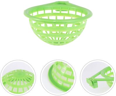 2Pcs Vogelnest Wastafel Praktische Postduif Vogelnest Wastafel (Groen) 14.5X14.5CM