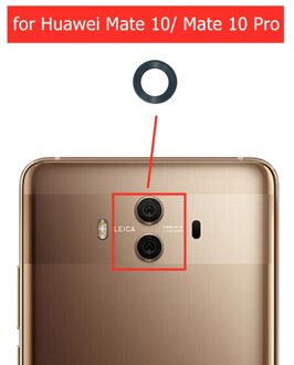 2Pcs Voor Huawei Mate 10/Voor Huawei Mate 10 Pro Terug Camera Glazen Lens Achteruitrijcamera Glas Met lijm Vervanging Reparatie Onderdeel for Mate 10 Pro