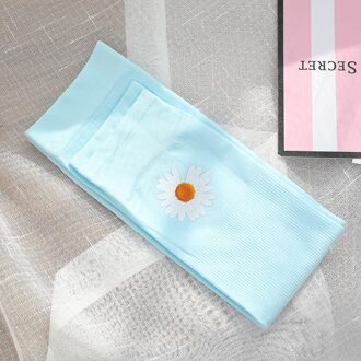 2Pcs Vrouwen Zon Mouwen Ice Mouwen Arm Warmers Voor Zon Uv-bescherming Cooling Mouwen Arm Mouwen Voor Rijden Fietsen golf blauw