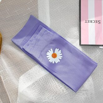 2Pcs Vrouwen Zon Mouwen Ice Mouwen Arm Warmers Voor Zon Uv-bescherming Cooling Mouwen Arm Mouwen Voor Rijden Fietsen golf paars