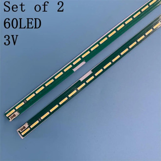 2pcs x LED Backlight Strip 55" V15.5 ART3 UD R/L for LG 55UF6450 55UH6150 55UF6430 LC550EGE 6916L2318A 6916L2319A 6922L-0159A