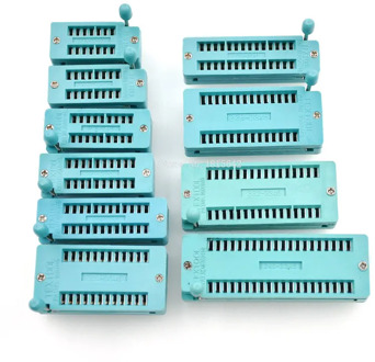 2PCS zif socket ic socket 14PIN Test Universal zif sockets 14P DIP 16Pin/18Pin/20Pin/24Pin/28Pin/32Pin/40Pin 16P/18P/20/24P/28P