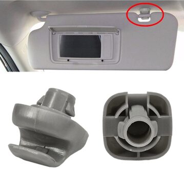 2Pcs Zonneklep Clip 88217S01A01ZA Voor Honda 98-07 Accord 96-04 Civic 07-11 CR-V 03-05 Element X66