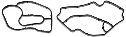 2Pcs Zwart Rubber Olie Filter Behuizing Pakking Fit Voor Mercedes Benz ML320 ML350 R320 Dodge Sprinter 6421840080 6421801410