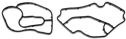 2Pcs Zwart Rubber Olie Filter Behuizing Pakking Fit Voor Mercedes Benz ML320 ML350 R320 Dodge Sprinter 6421840080 6421801410