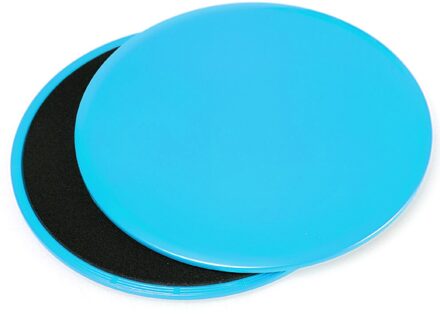 2Pcs Zweefvliegen Discs Slider Fitness Disc Gym Accessoires Oefening Schuifplaat Voor Yoga Gym Abdominale Core Training Sport Gear ed Blauw