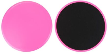 2Pcs Zweefvliegen Discs Slider Fitness Disc Gym Accessoires Oefening Schuifplaat Voor Yoga Gym Abdominale Core Training Sport Gear ed Roze