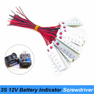 2S 3S 4S 5S 6S 8.4V 12.6V 16.8V 21V 24V 12V Lithium Battery Capacity Indicator for Screwdriver Battery Capacity Tester Display