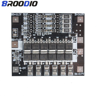 2S 3S 4S BMS 15A 20A 40A 50A 3.7V 18650 Li-ion Lithium Battery Protection Board BMS 3S 4S Circuit PCB Module With Balance