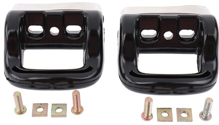 2Sets Keuken Kookgerei Pot Steelpan Pan Side Hand Grip Knop Handvat Vervanging