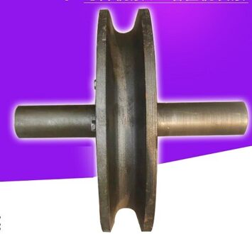 2T--8T lifting wiel katrol blok roller staaldraad lifting takel ketting blok kraan lifting sling materiaal 3-wiel 2T