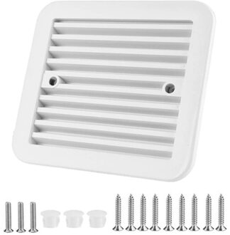 2V Caravan Rv Luchtkoeling Ventilator Vent Ventilatie Camper Voor Caravan Rv Boot Camper Camper Accessoires wit Strong Wind