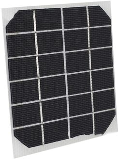 2W 6V Zonnepaneel 120X110mm Monokristallijn Silicium Zonnepaneel Module, Milieubescherming