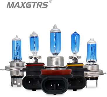 2x 12V 55W/100W 6000K H4 H7 H8 H11 9005 9006 HB3 HB4 Car Fog Light Bulb Lamp Super White Halogen Light Car Auto Head Lamp