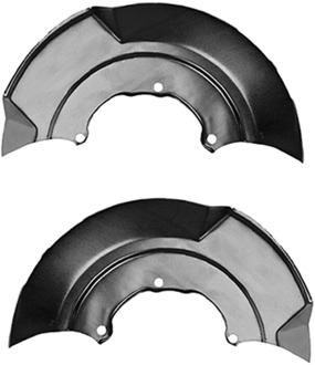 2X Anchor Plate Cover Splash Plate for Front Wheel Brake Disc Anchor Plate for Transporter Bus T4