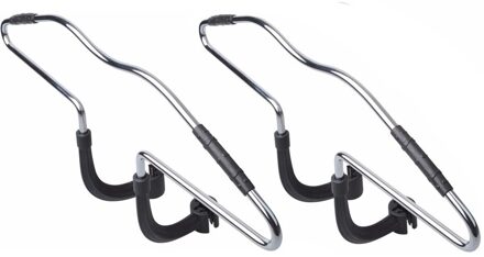 2x Auto/autostoel kledinghangers 46 cm