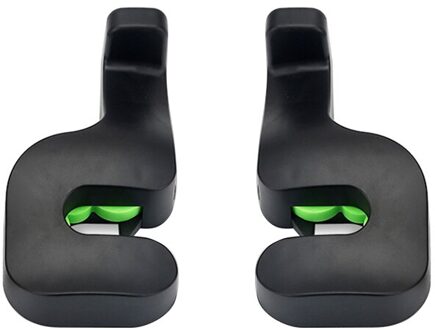 2x Auto Hoofdsteun Seat Hook Holder Hanger Bag Organizer Voertuig Kleerhanger Boodschappen Kleding Paraplu Handtas Hanger Holder TXTB1