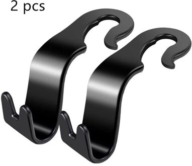 2x Autostoel Haak Voor Toyota Corolla Avensis Yaris Rav4 Auris Hilux Prius Prado Camry 40 Celica Chr Land Cruiser supra Accessoire Zilver