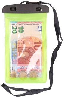 2x Bellatio design waterdicht moneybelt nektasje - waterproof geldtasje, geldbuidel, moneybelts