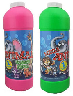 2x Bellenblaas navulling 1 liter - Bellenblaas