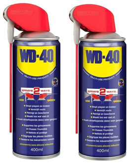 2x busjes WD-40 Kruipolie/multispray 400 ml