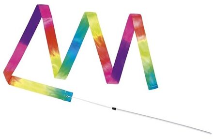 2x Danslint regenboog 200 cm speelgoed - Gymnastieklint