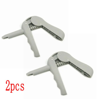 2X Dental Composite Gun Dispenser Applicator Gray for Unidose Compules/Carpules