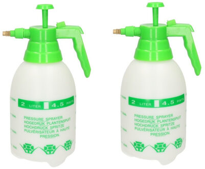 2x Drukspuit/plantensproeier 2 L