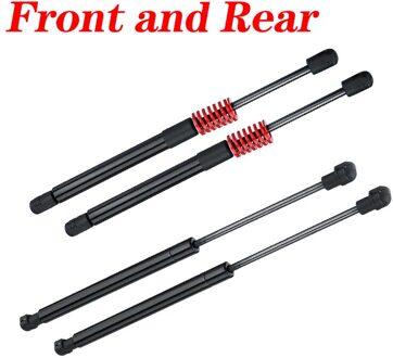 2X Front/Kofferbak Tail Gate Achterklep Boot Gasveer Shock Lift Stutten Ondersteuning Voor Tesla Model 3 voorkant en achterkant