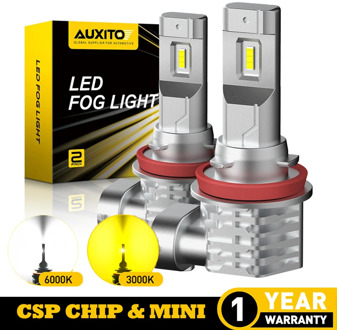 2x H8 H11 9006 HB4 H10 CANBUS LED Fog Lamp For Ford Focus 2 3 Fusion Fiesta Mustang Mondeo Ecosport Kuga Edge Escape Explorer Ka