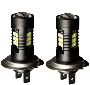 2x High-POWER H7 9005/HB3 9006/HB4 H8/11 Car Fog Lights Auto 21SMD 3030 Bulb Light Driving Lamp DRL Accessories 12-30V White