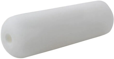 2x Lakverf roller extra fijn 10 cm - Verfrollers Wit