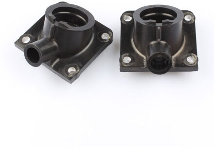 2X Motorfiets Carburateur Interface Intake outlet Spruitstuk Adapter Isolator Voor Yamaha RD YFZ 350 RD350 YFZ350