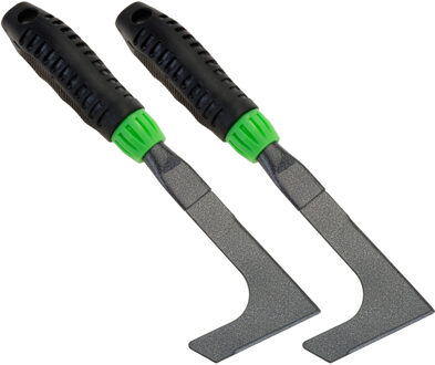 2x Onkruidkrabber/voegenkrabber 26 cm - Tuinieren gereedschap krabbers