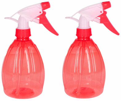 2x Plantenspuiten 500 ml rood