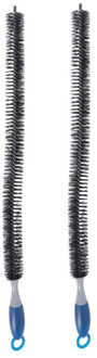 2x Radiator reiniging schoonmaak borstels 77 cm