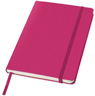 2x stuks roze luxe schriften gelinieerd A5 formaat - home office