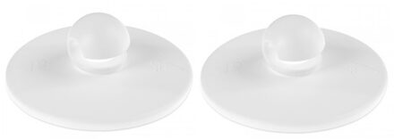 2x Tesa zelfklevende plafondhaak wit