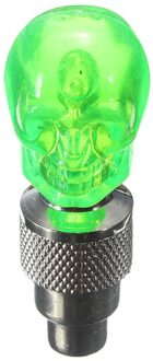 2X Valve Cap Wheel Tire Led Lamp Voor Motorfiets Fiets Auto, Groen