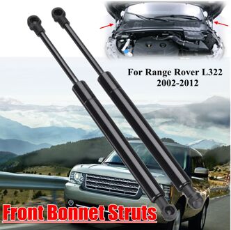 2X Voorkant Motorkap Motorkap Shock Lift Stutten Ondersteuning Gas Hydraulische BKK760010 Voor Range Rover L322 2002 2003 2004 2005