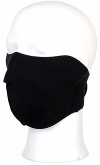 2x Zwart biker masker voor volwassenen