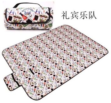 2X1.5M Waterdichte Opvouwbare Picknick Mat Outdoor Camping Strand Vochtbestendige Deken Draagbare Ademend Reizen Wandelen Slapen pad 7