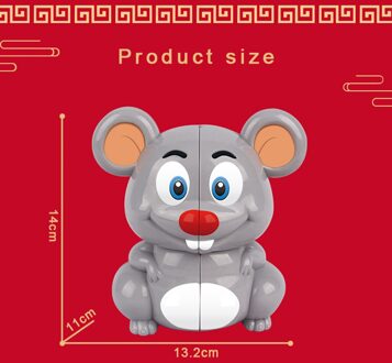 2X2X2 Kubus Speelgoed Muis Puzzel Kubus Speelgoed Voor Kids 6 + Jaar Oud Speelgoed